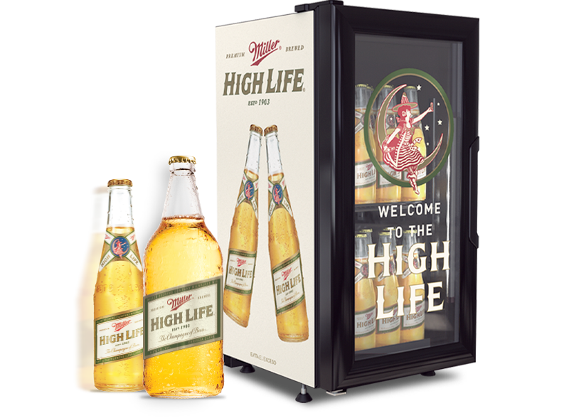 Hielera exclusiva Miller High Life